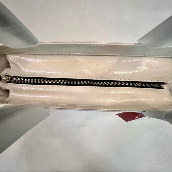 KATE SPADE NEW YORK Yours Truly Heart Stripe Hallie Medium Tote - Love L… - Picture 7 of 14